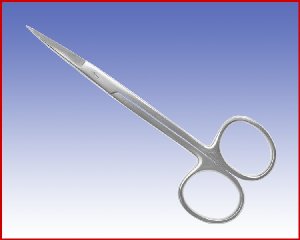 Nożyczki medyczne IRIS małe-proste 115mm