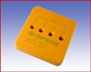 Urządzenie do zdejmowania izolacji PIERGIACOMI SF 40-2  1,31 do 2,62 mm² (16 – 13 AWG)